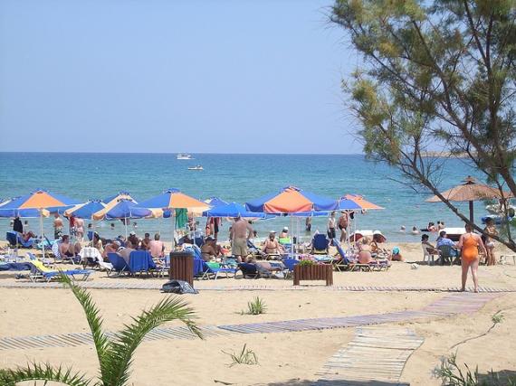 'beach at chania' - Χανιά